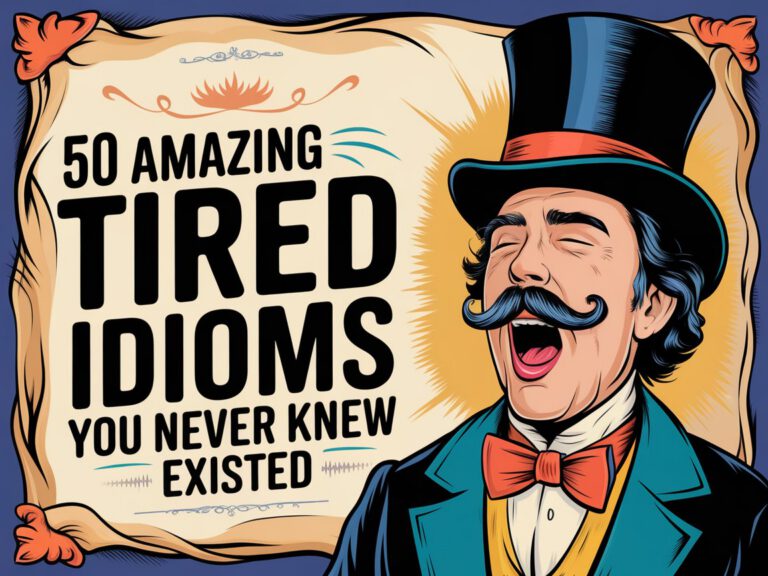 50 Amazing Tired Idioms You Never Knew Existed!
