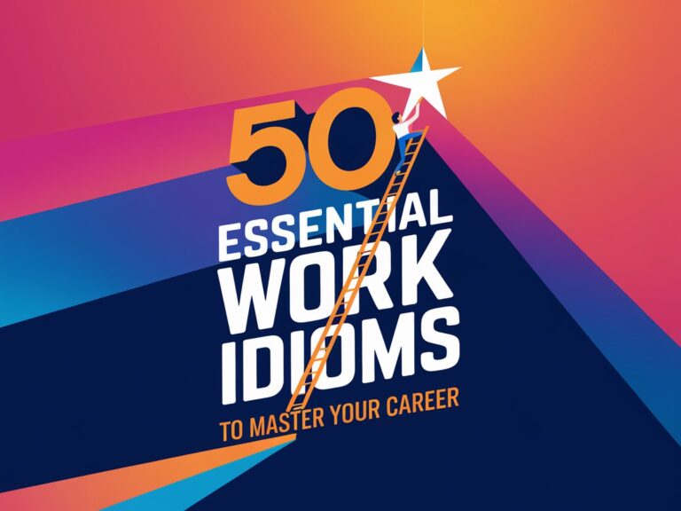 50 Essential Work Idioms to Master Your Career
